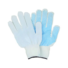 13G Polyster/Nylon Liner Work Glove with PVC Dotted
